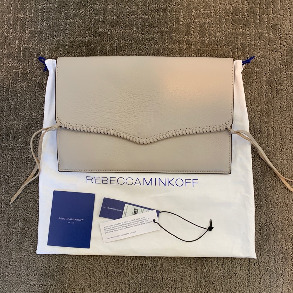 NWT REBECCA MINKOFF envelope clutch